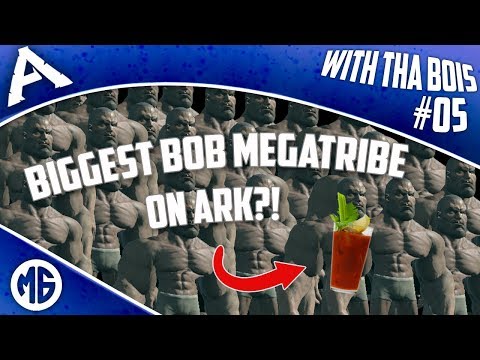 IS THIS THE WORST MEGA TRIBE IN ARK?! With Tha Bois Official PvP Ep 5 - Ark: Survival Evolved