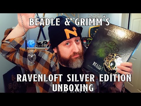Unboxing the Beadle & Grimm Ravenloft Silver Edition Box! | Nerd Immersion