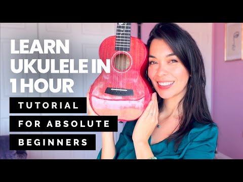 Learn How To Play UKULELE in 1 HOUR - Class for Total Beginners