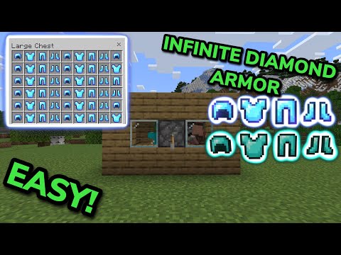 Insane Hack: Instant Diamond Armor in Minecraft!