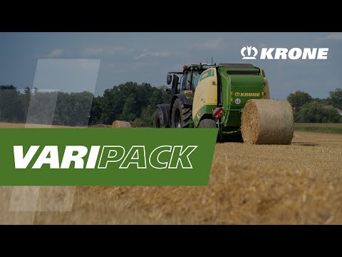 KRONE VariPack 165 XC & 190 XC – Rundballenpresse mit variabler Presskammer