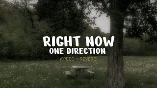 Download lagu One Direction - Right Now (Speed   Reverb) (Lyrics Video) mp3