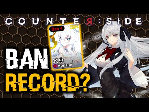 NEW BAN RECORD FOR GLOBAL - 10 COST!?! | CounterSide