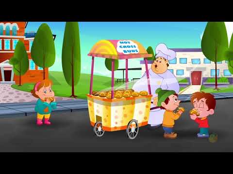 Pussy Cat Song | Hot Cross Buns | Bits of Paper | Ding Dong Bell | Lollipop | Popular Nursery Songs のサムネイル