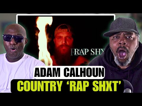 BLACK MEN REACT TO ADAM CALHOUN - RAP SHXT