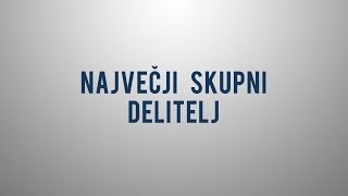 Največji skupni delitelj