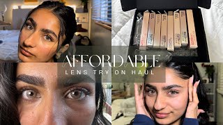 Affordable + natural looking lenses, suitable for brown eyes ft. Just4kira| HONEST REVIEW