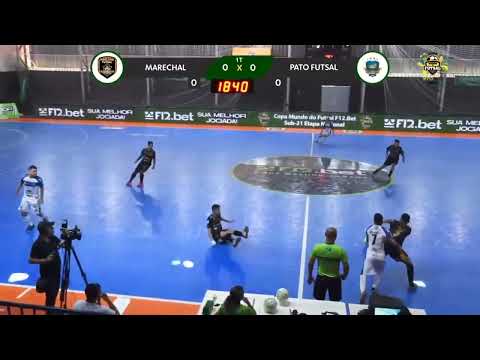 Equipe do Sub 21 do Pato Futsal vence o Marechal