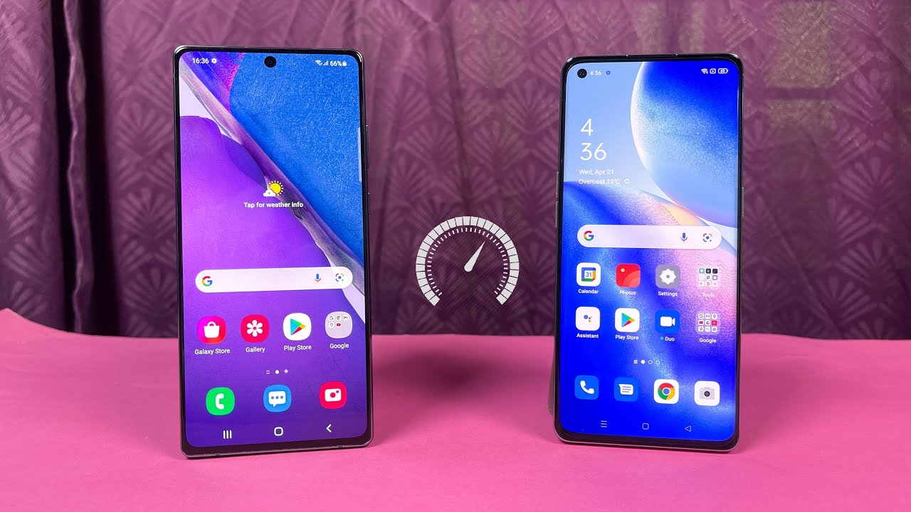 Samsung Galaxy Note20 vs Oppo Reno 5 Pro - Speed Test & Comparison! (Exynos 990 vs Dimensity 1000+)!