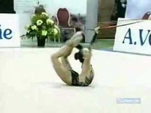 Alina Kabaeva hoop Deventer Masters 2000