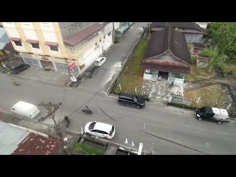 Dokumentasi Rohil | Suasana Kota Bagansiapiapi Dari Atas