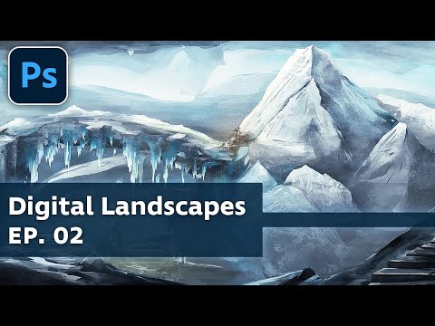 How To Paint Imaginary Landscapes | Start With An Image | Episode 2