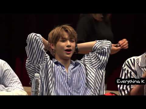 WANNA ONE fanmeeting Kang Daniel focus