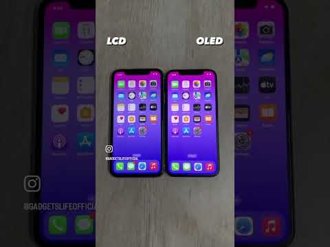 LCD vs OLED Display 🔥 #iphone11  #iphone12