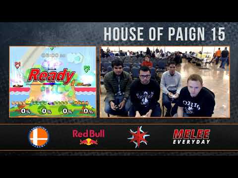 House of Paign 15 - Prince Abu & lloD (Puff,Peach) vs. Drephen & RiK (Fox,Sheik) - SSBM - Doubles,WS