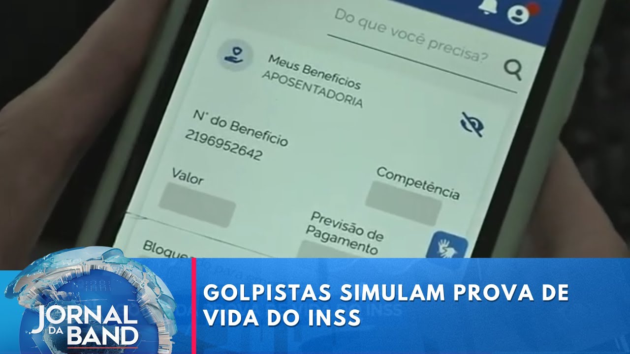Golpistas se passam por servidores do INSS para roubar dados | Jornal da Band