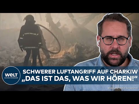 PUTINS KRIEG: Schwäche der Ukraine an Front ausgenutzt! Russland bombardiert Charkiw