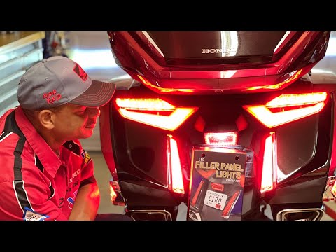 2023 Goldstrike LED Filler Panel Lights Install 2018-2023 hONDA Goldwings