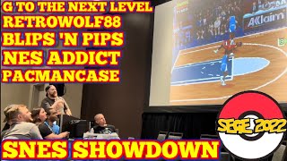 Southeast Game Exchange (SEGE) Videogame Convention 2022 - SNES Showdown Panel w/ YouTubers!