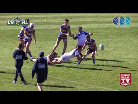 2017 Canberra RL Reserve Grade Highlights Queanbeyan Blues v Woden