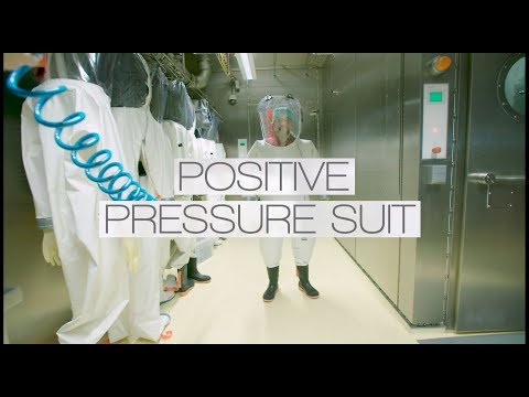 Working in the BSL-4 laboratory: positive pressure suit