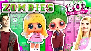 ZOMBIES Disney Toys LOL Surprise Dolls Series 3 Custom Dolls DIY Toy Tutorial from DISNEY CHANNEL