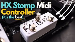 Video thumbnail for How I Use the JET Micro Midi Controller on an HX Stomp Mini Midi Pedalboard by Hey Worship Leader