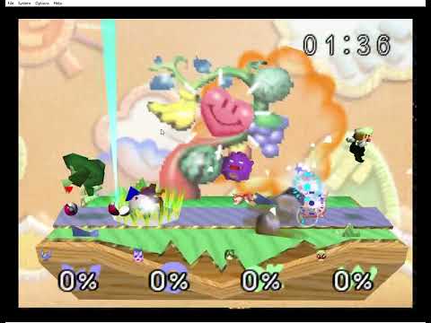 SMASH REMIX 1.3.0 - Captain Falcon & Jigglypuff vs Wario vs DK