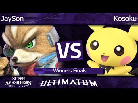 Ultimatum  - JaySon (Fox) vs eLH | Kosoku (Pichu) Winners Finals - SSBU