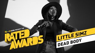 Little Simz - Dead Body Live | #RatedAwards 2015