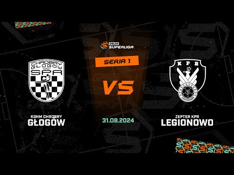 1. seria: KGHM Chrobry Głogów - Zepter KPR Legionowo [SKRÓT]