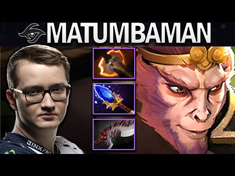 SECRET.MATUMBAMAN MONKEY KING WITH AGHANIMS-BF - DOTA 2 7.28 GAMEPLAY