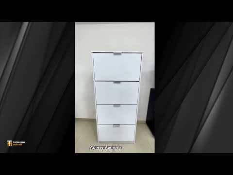 Safira 4-door shoe rack - Tonielque Furniture