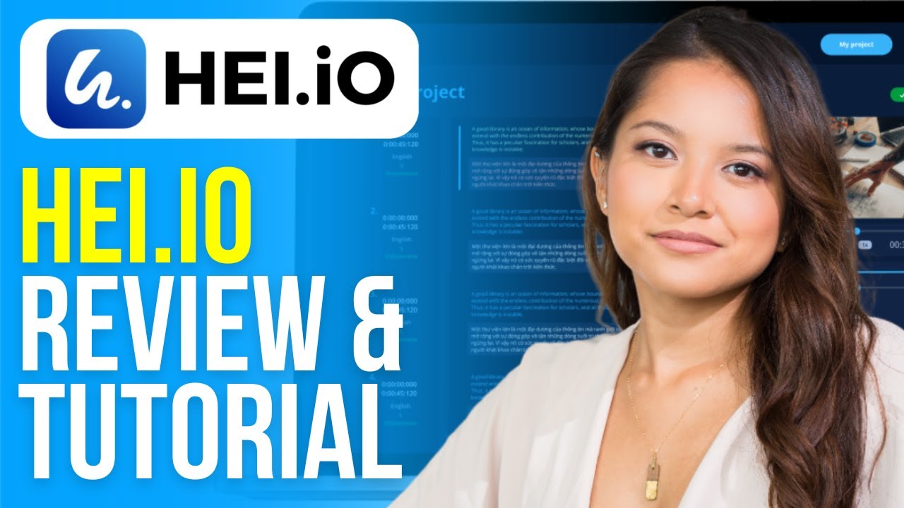 Hei.io Review &amp; Tutorial (2025) Hei.io Ai Video &amp; Audio Dubbing With Subtitles