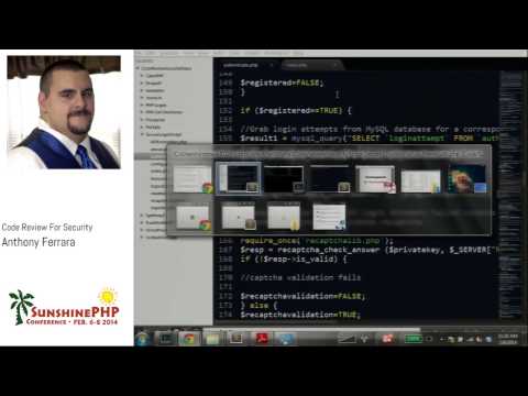 Code Review For Security - Anthony Ferrara