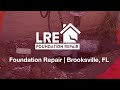 Foundation Repair in Brooksville, FL: LRE Lifts and Stabilizes a Settling Home