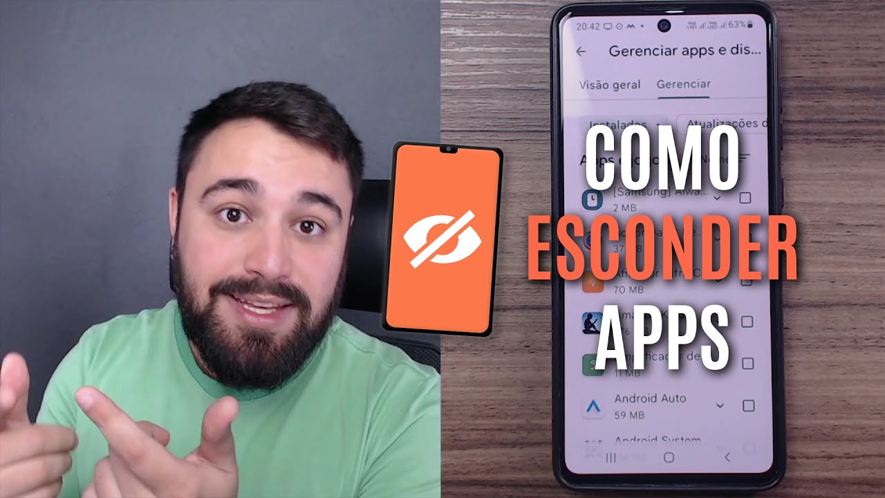 COMO ESCONDER APLICATIVOS NO CELULAR