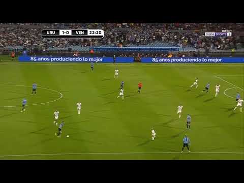 Gol de Giorgian De Arrascaeta 23' - URU 2 - 0 VEN