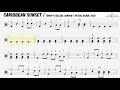 How to play Caribbean Sunset On Drums 🎵