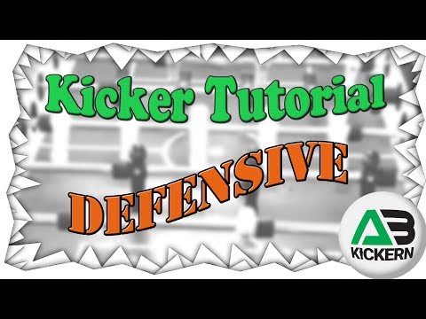 Table Football Tutorial: The Defensive