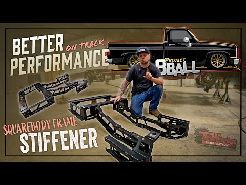 HOW TO STIFFEN YOUR SQUAREBODY TRUCK FRAME FOR BETTER PERFORMANCE | TinWorks Frame Stiffener Install