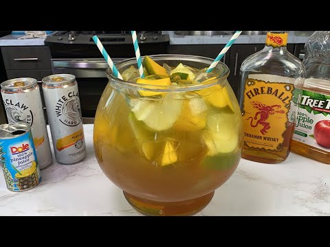 Fireball Mango Apple Fishbowl