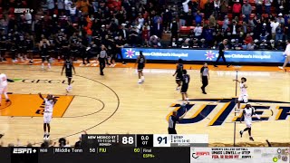 New Mexico St. vs UTEP - Game Highlights - 02/07/2026