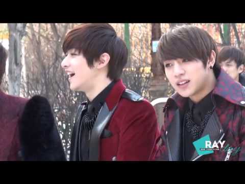 [Fancam] 121223 C-CLOWN Inkigayo Event (Ray Focus)