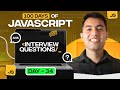 100 Days Of JavaScript Coding Challenges Day 34