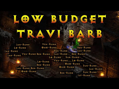 Low Budget Travi Barb for farming High Runes for Ladder Start