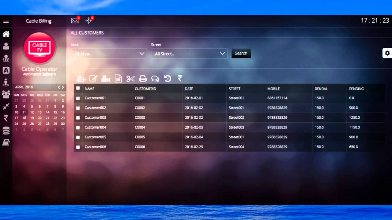 Cable Operator Automation Software