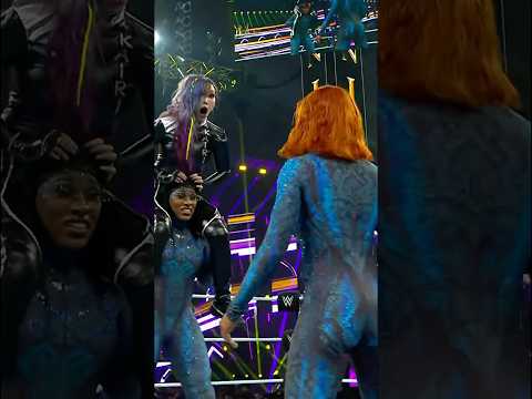 A NASTY powerbomb from Lash Legend & Jakara Jackson