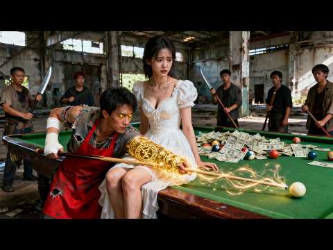 清純嬌妻撞球桌上被逼賣身，豈料她的斷臂老公竟是昔日球神低調隱居！為妻重出江湖，一桿清台嚇尿所有仇家，一晚狂攬百億攜手嬌妻登頂首富巔峰#球神的複仇