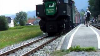preview picture of video 'Die Murtalbahn mit der Dampflok Bh.1'